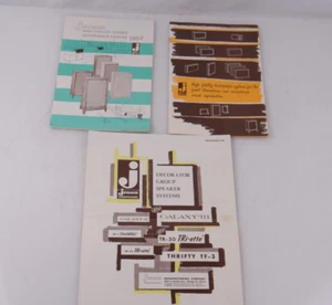 Catálogo de tres sistemas y componentes de altavoces de alta fidelidad Jensen==¡Original! - Imagen 1 de 12