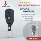 Remote Control Key Fob for Hyundai Santa fe Elantra 2002 2003 2004 2005 2006 2 B