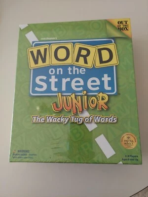 WORD ON THE STREET JUNIOR THE WACKY TUG OF WORDS NEW SEALED  - Image 1 of 2