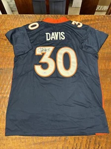 Terrell Davis Signed Denver Broncos Jersey PSA DNA Coa Autographed - Picture 1 of 6