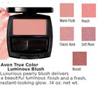 Avon True Color Luminous Blush (you choose)