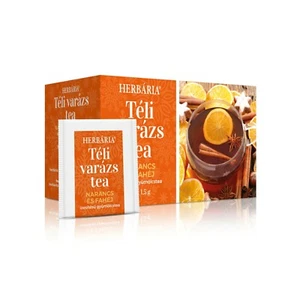 Orange and Cinnamon 100% Natural Fruit Herbal Tea Flavoured Seasonal Winter Tea - Picture 1 of 2