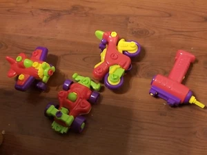playgo Junior Mechanic Toys Motorbike, Racercar, Plane - Picture 1 of 4