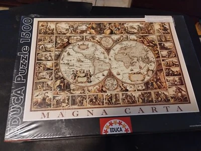 NEW Educa 1500 Puzzle Magna Carta Factory Sealed - Image 1 of 4
