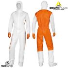 Delta Plus DT125 Type 5 6 Disposable Overall Coveralls Protective Suit Chemical