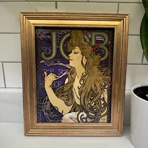 FRAMED Print Art Deco Art Nouveau Great Gatsby Vintage Alphonse Mucha Decor Job - Picture 1 of 3