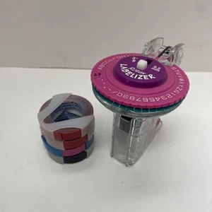 Etiquetadora manual vintage Hot Pink Rotex 3/8"- 9,5 mm con etiquetas - Imagen 1 de 6