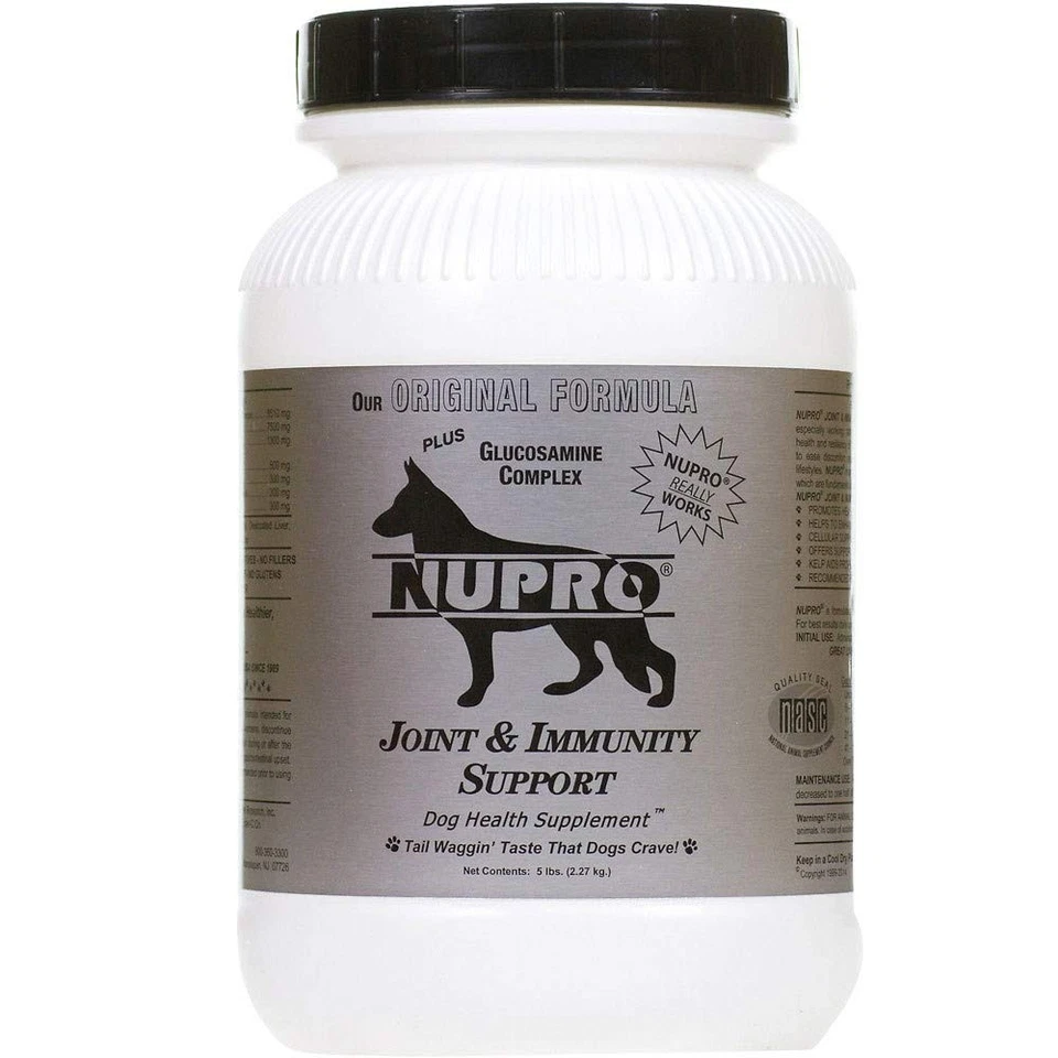 Suplemento para cães Nupro Joint Support - 5 libras - Artrite, dor, imune - Todas as idades - Imagem 1 de 1