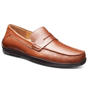 Samuel Hubbard Size 10 M Men's "Free Spirit" Driver Moc Whiskey Tan Leather - Picture 1 of 5