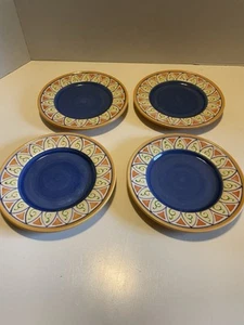 Juego de 4 platos de aperitivo Pfaltzgraff Villa Della Luna 2004 - Imagen 1 de 3