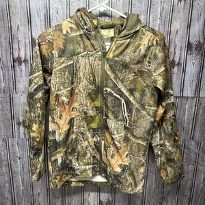 Red Head Youth Camouflage Camo Jacket Size Large Full Zip Hoodie True Timber - Picture 1 of 5