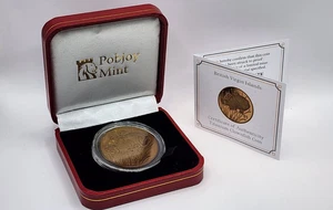 Moneda de titanio de 5 dólares de las Islas Vírgenes Británicas 2018 - pez payaso - KM#527 - Imagen 1 de 9