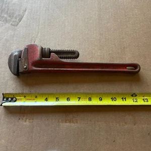 Craftsman 14” Pipe Wrench  Made In USA 55677 Red - Picture 1 of 7