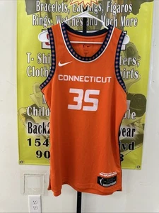 Camiseta Nike Connecticut Sun Orange Jonquel Jones #35 para hombre talla M Victory 1/144 - Imagen 1 de 13