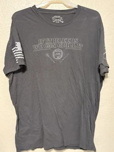 Grunt Style "If It Bleeds We Can Grill It" Beef Pork Chicken Size 3XL Shirt - Picture 1 of 2