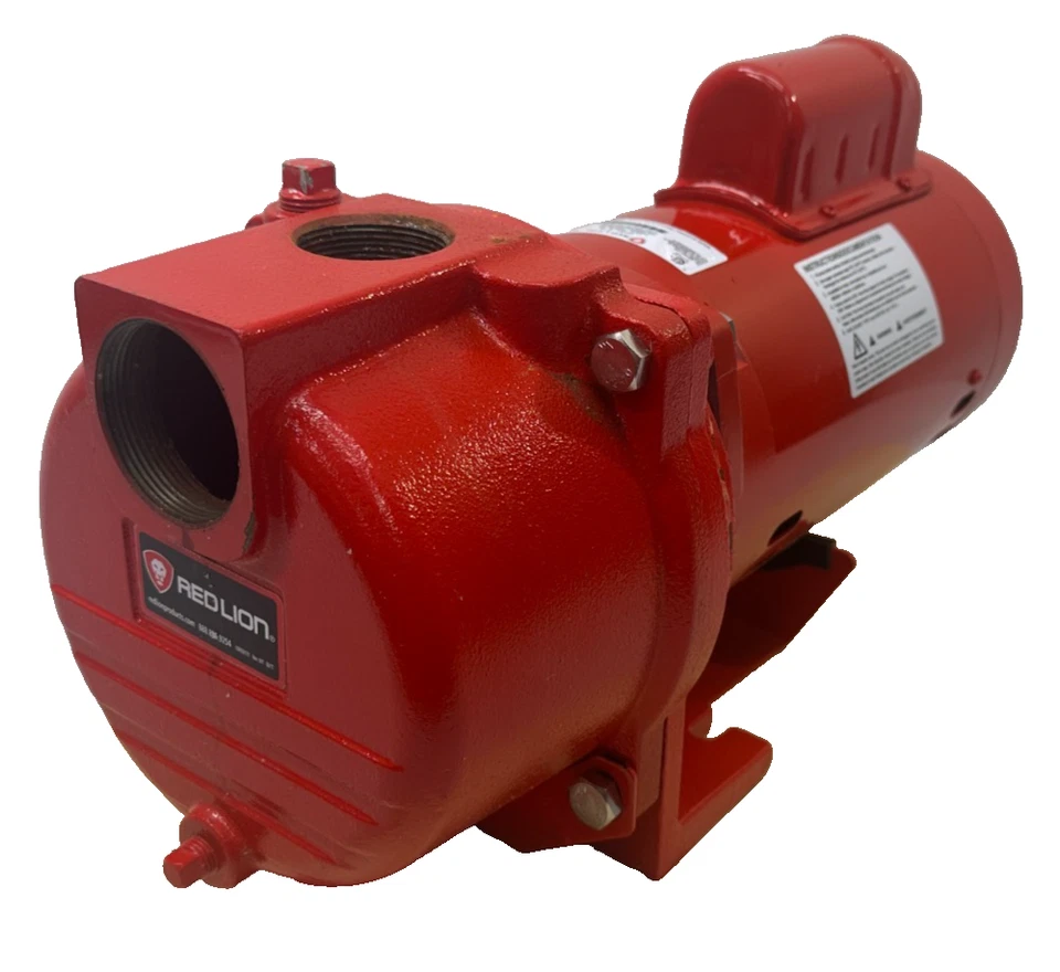 Red Lion Franklin Cast Iron Self-Priming Lawn Sprinkler Pump RL-SPRK150 97101501 - Imagem 1 de 4