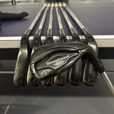 Juego de ejes de acero rígido Callaway Steelhead XR Pro Iron 5-PW, AW - KBS TOUR-V 110 g Foto 1 de 4