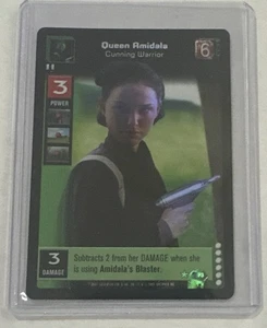 Queen Amidala Cunning Warrior REFLECTIONS UR FOIL [pic] star wars young jedi ccg - Bild 1 von 2