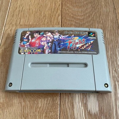 SFC SNES Final Fight Tough Super Famicom CAPCOM from japan USED - Image 1 of 2