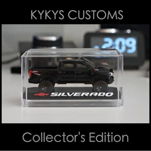 KYKYS Collector's Edition - Hot Wheels Chevy Silverado Trail Boss in Black - Picture 1 of 4