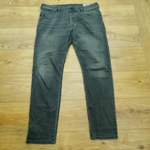 Jeans Diesel D Bazer para Hombres W34 L32 Gris Calce Regular Pierna Cónica Denim Elástico - Imagen 1 de 11