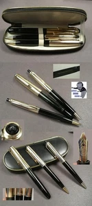 Pelikan 500 NN Fountain Pen, Pencil, Ballpoint Pen in Case Rare - Picture 1 of 1