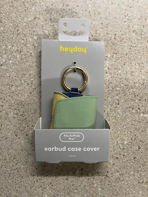 Capa fone de ouvido de couro sintético Heyday com clipe compatível com Apple AirPods Pro nova - Imagem 1 de 2