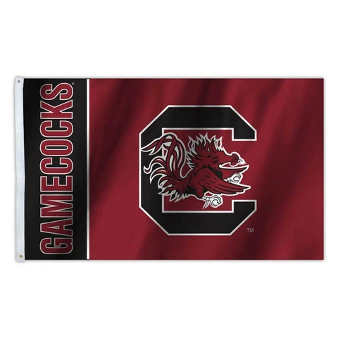 South Carolina Gamecocks 3x5 Banner Flag [NEW] House Sign Wall Man Fremont Die Cover