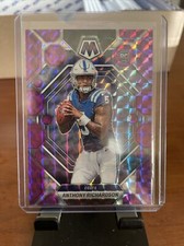 2023 Mosaic Anthony Richardson Rookie Card RC Indianapolis Colts Purple 8/49