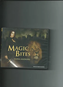 Magic Bites By Ilona Andrews Kate Daniels Book 1 VGC Read By Renee Raudman 8 cds - Imagen 1 de 2