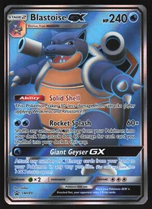 Blastoise GX - SM189 - Arte completo - Promo Black Star - Tarjeta Pokémon 10 - Imagen 1 de 2