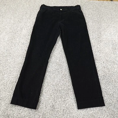 Bills Khakis Pants Mens 35X30 Black Chino Trouser Wale Corduroy Cord Straight - Image 1 of 4
