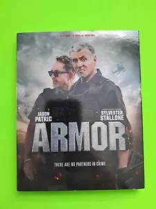 NEW - ARMOR (Blu-ray, DVD & Digital, 2025) Sylvester Stallone w/ Slipcase - Picture 1 of 1