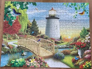 Lazy Days Master Pieces Dawn Of Light 750 Pc Puzzle Complete EUC - Picture 1 of 16