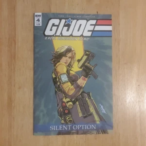 G.I. Joe: A Real American Hero: Silent Option #4 Collector's 1st Print IDW 2019 - Picture 1 of 10