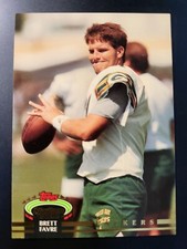1992 Stadium Club Brett Favre RC High Series card #683
