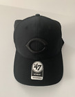 Cincinnati Reds '47 Brand MVP Cap MLB Meshback Adjustable Black Hat New