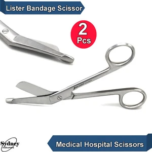 Dental Lister Suture Bandage Scissor Surgical Medical Nurse Doctor Tissue Dress - Picture 1 of 5