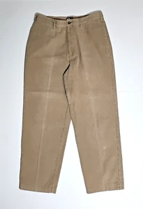 Tommy Hilfiger Men’s Corduroy Beige Chino Pants 100 % Cotton Size 34 x 30 - Picture 1 of 10
