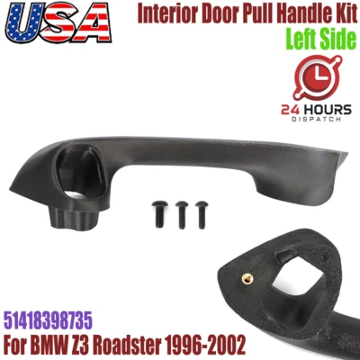 After Market For 1996-2002 BMW Z3 Interior Door Pull Handle Kit Left Driver Side Foto 1 de 4