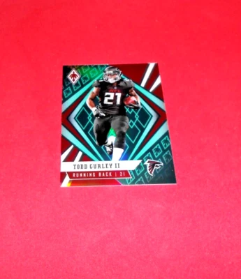 2020 Phoenix Todd Gurley II Green Parallel #/25 Falcons - Image 1 of 2