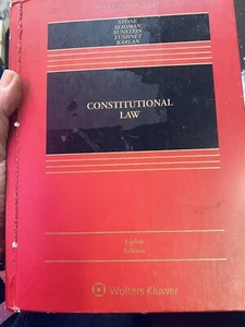 Constitutional Law 8th edition; Stone Seidman Sunstein Tushnet Karlan - Picture 1 of 1