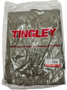 TINGLEY Magnaprene Flame Resistant Rain Bib Overalls ~ Tan - M- 012008 ~ NEW - Picture 1 of 3