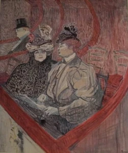 Impressionists Art Reproduction Henri De Toulouse-Lautrec, La Grande Loge - Picture 1 of 4