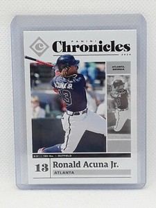 Ronald Acuna Jr 2020 Chronicles Baseball - #3 - Atlanta Braves