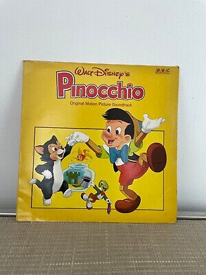 Pinocchio Disney Original Sound Track 12  Vinyl BBC Rec  540 Mono • 16.18€