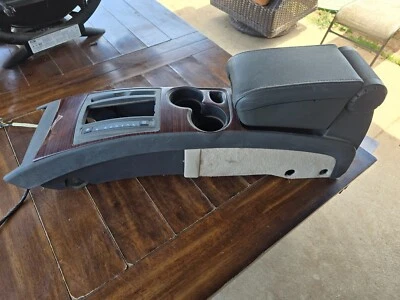 2003-2007 Cadillac CTS Complete Center Console With Armrest Assembly Used - Image 1 of 4
