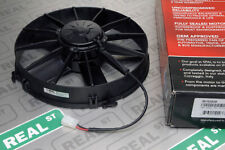 SPAL 12 in High Performance Puller Radiator Cooling Fan 1640 CFM Paddle Blades