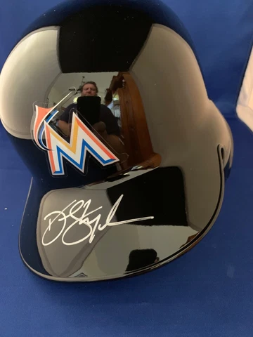 Dee Gordon signed FS Rawlings replica helmet with COA Cover