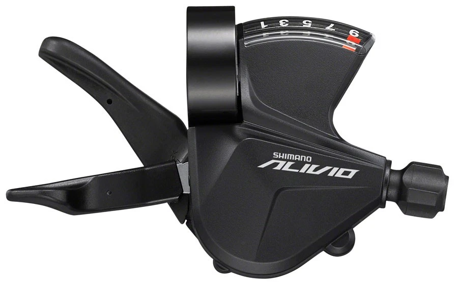 Palanca de cambios trasera Shimano Alivio SL-M3100-R 9 velocidades con RapidFire+ y pantalla óptica Foto 1 de 1